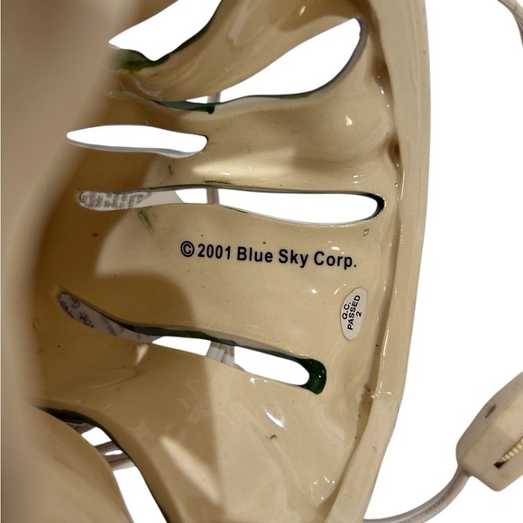 Santa Blue Sky Clayworks Christmas Light Up Figurine Red/White/Green NWT - Picture 8 of 10